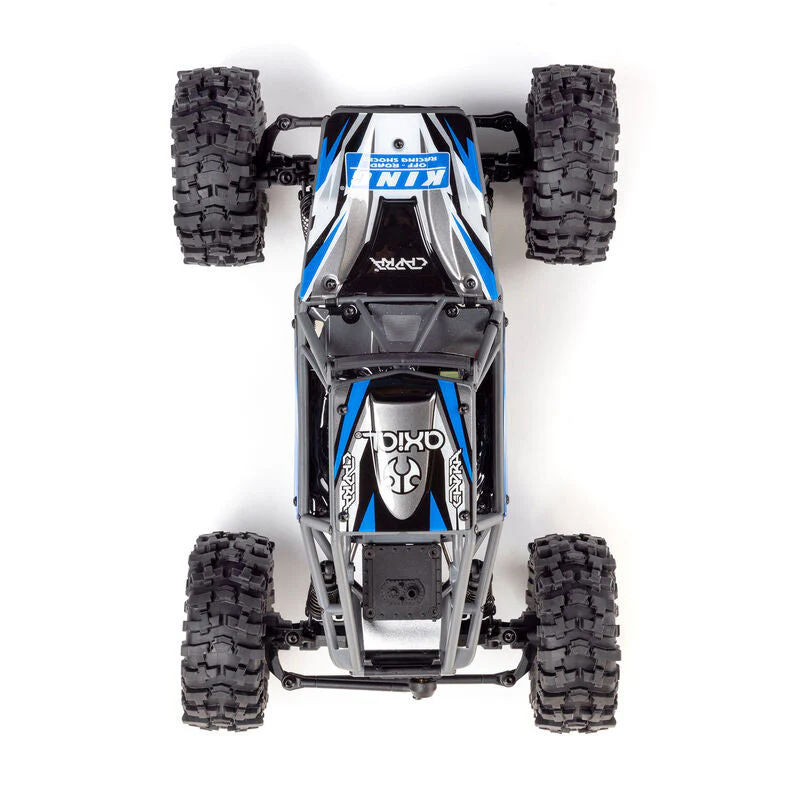 Axial 1/18 UTB18 Capra 4WS 4WD Trail Buggy RTR with Battery & Charger, Blue - Image 13
