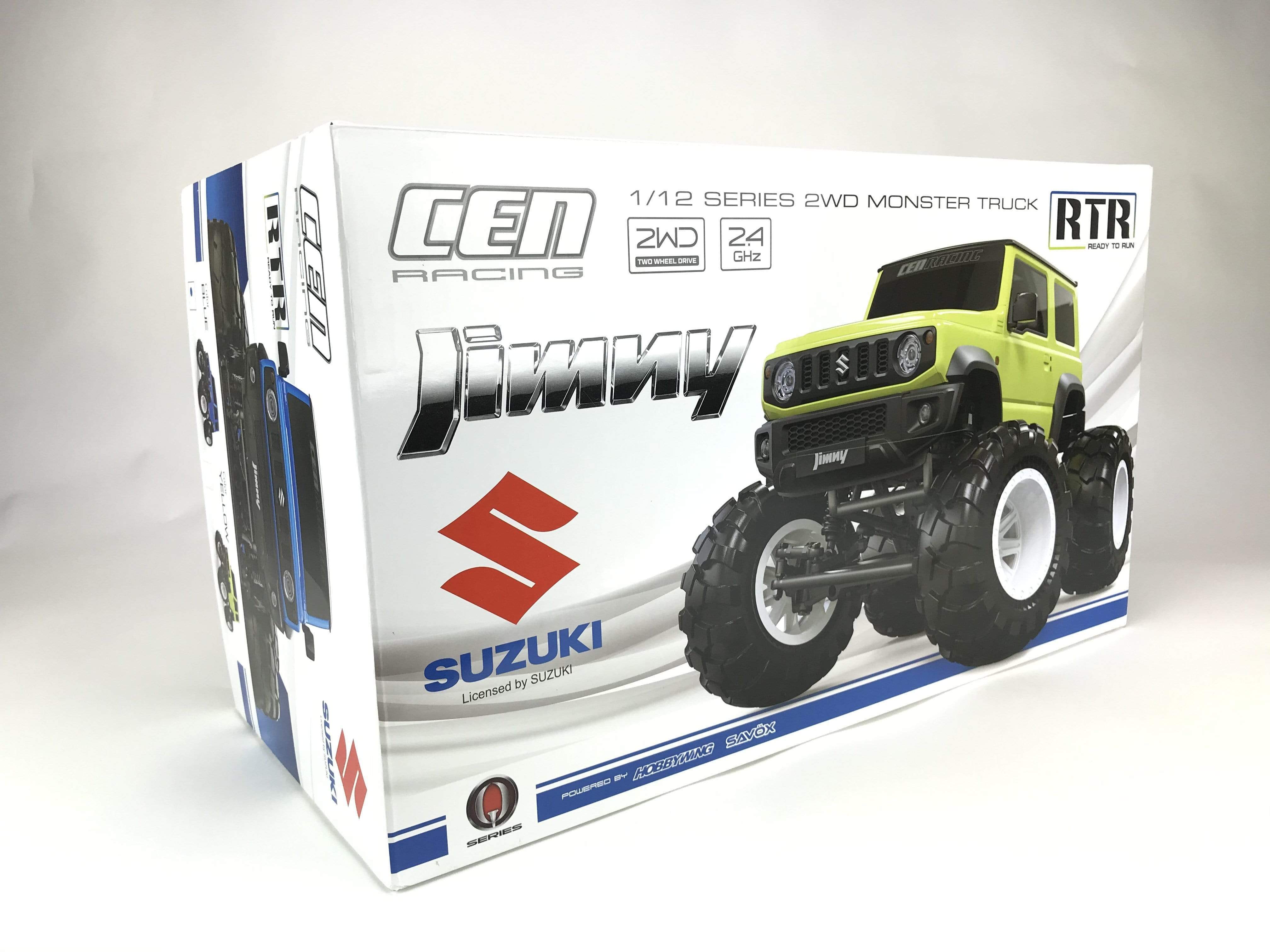 8937 Suzuki Jimny (Metallic Blue) 1/12 Scale 2WD RTR Monster Truck Q-Series - Image 11