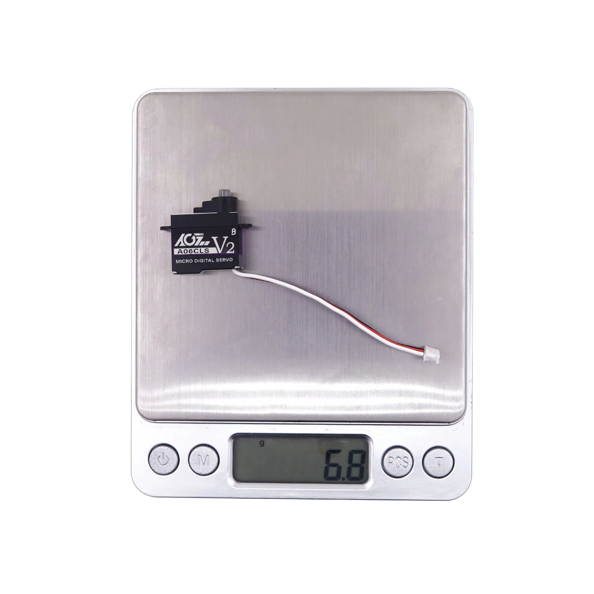 AGFRC A06CLS V2 Aluminum Case 20T High Precision 3KG 0.052Sec MG 7g Micro Digital Servo for Mini Size Airplane Car - BLACK - Image 7