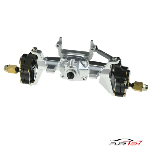 FURITEK ALUMINUM COMPLETE PRE-BUILT FRONT AXLE SET FOR FURITEK CAYMAN PRO V2 4X4 SPARE PART - Image 3