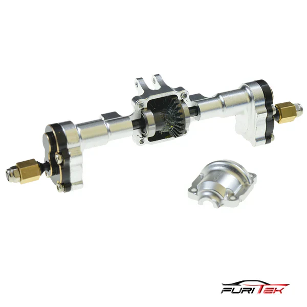 FURITEK ALUMINUM COMPLETE PRE-BUILT REAR AXLE SET FOR FURITEK CAYMAN PRO V2 4X4 SPARE PART - Image 3