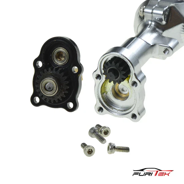 FURITEK ALUMINUM COMPLETE PRE-BUILT REAR AXLE SET FOR FURITEK CAYMAN PRO V2 4X4 SPARE PART - Image 4