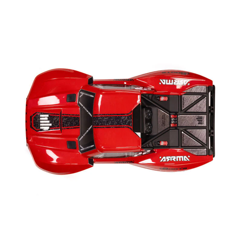 ARRMA 1/10 FURY 2WD RTR Brushed Short Course Truck (Battery & Charger Included) - Red - Image 2