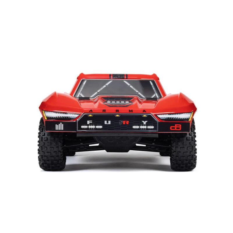 ARRMA 1/10 FURY 2WD RTR Brushed Short Course Truck (Battery & Charger Included) - Red - Image 3