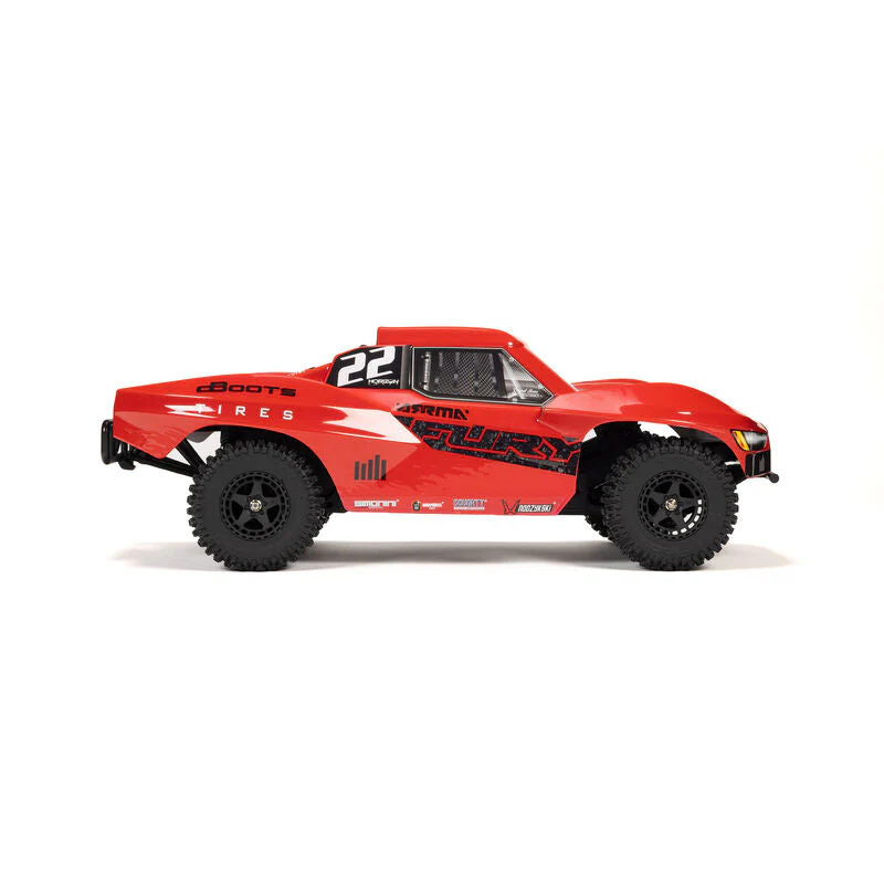 ARRMA 1/10 FURY 2WD RTR Brushed Short Course Truck (Battery & Charger Included) - Red - Image 5