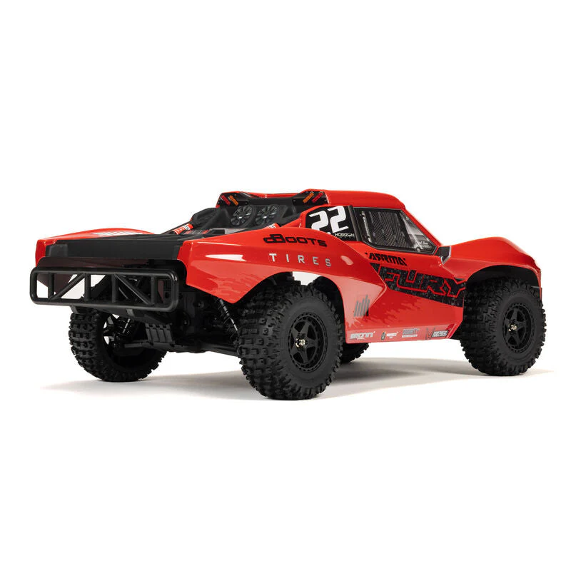 ARRMA 1/10 FURY 2WD RTR Brushed Short Course Truck (Battery & Charger Included) - Red - Image 6