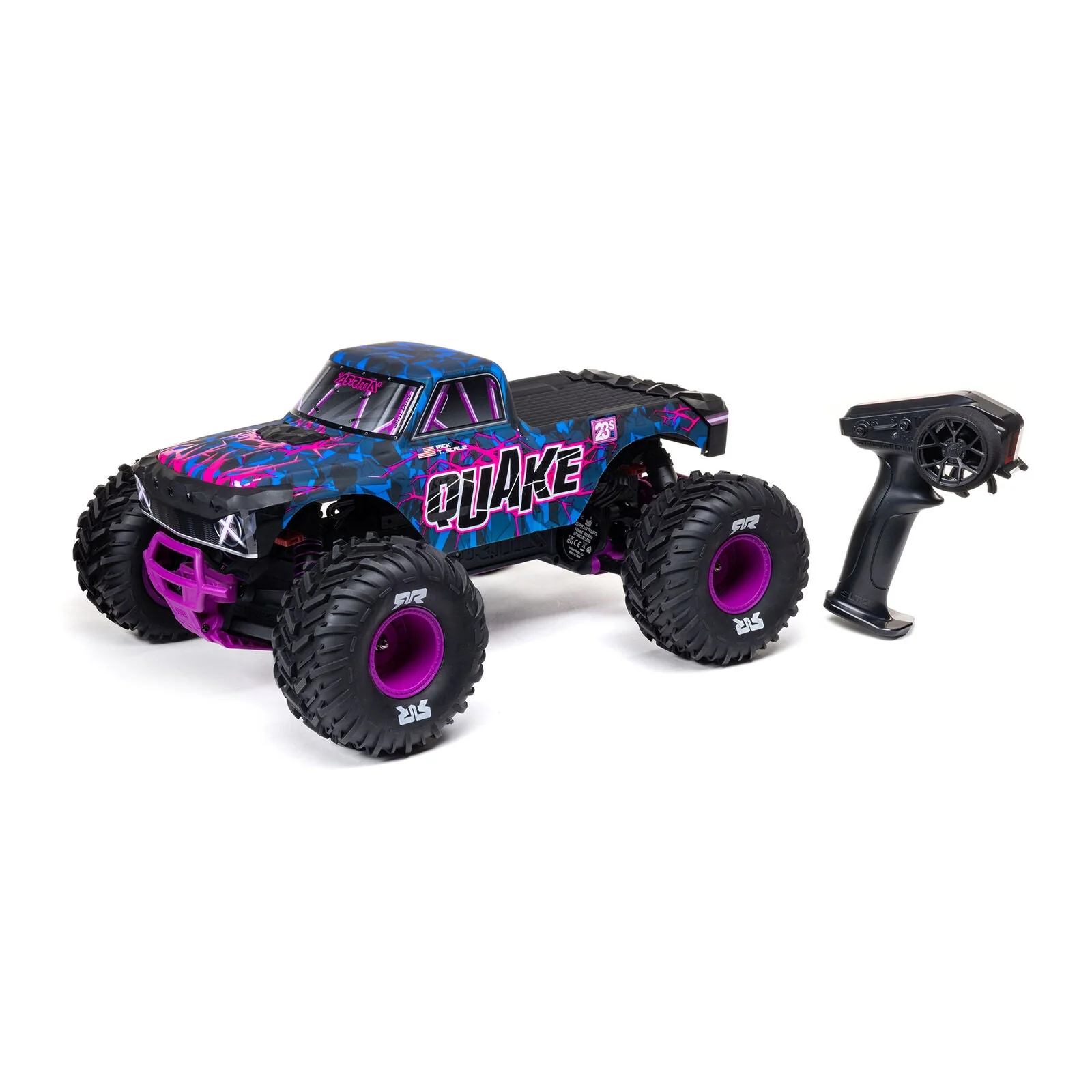 ARRMA 1/10 QUAKE 223S DSC 2WD RTR Brushless Monster Truck - Image 21