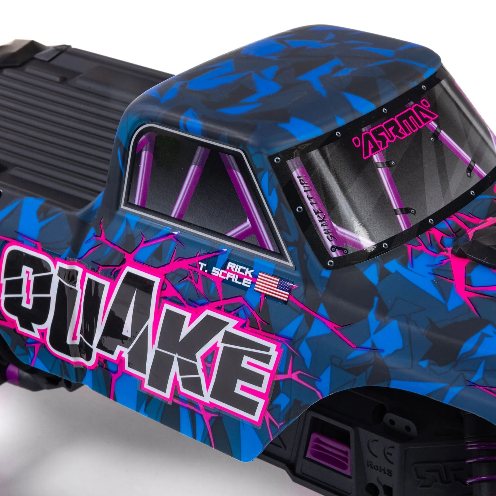 ARRMA 1/10 QUAKE 223S DSC 2WD RTR Brushless Monster Truck - Image 29