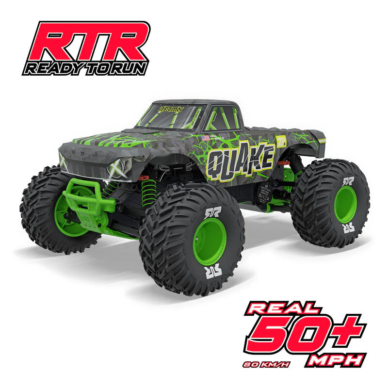 ARRMA 1/10 QUAKE 223S DSC 2WD RTR Brushless Monster Truck - Image 45