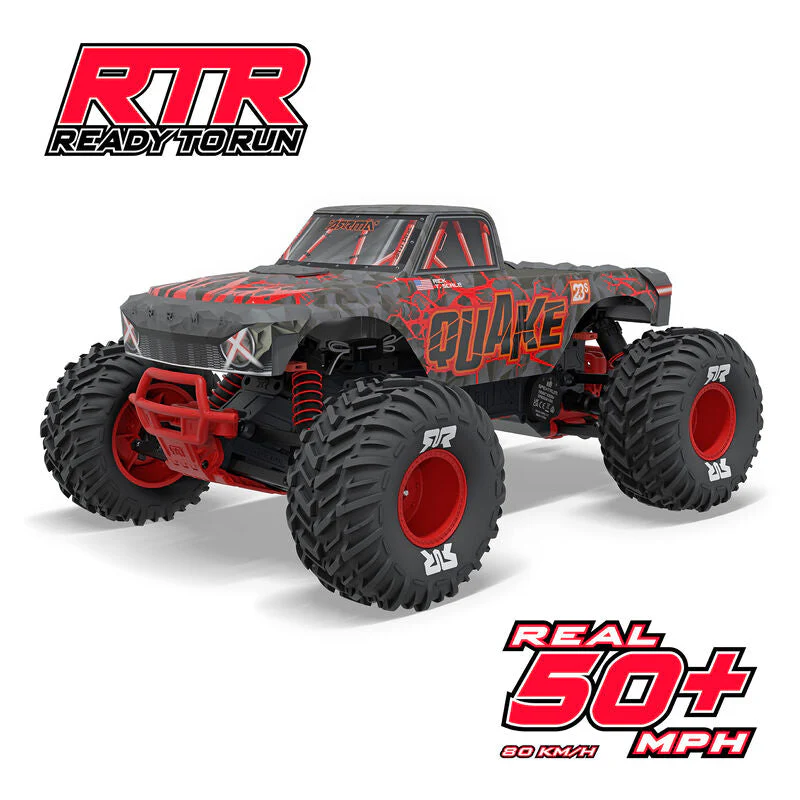ARRMA 1/10 QUAKE 223S DSC 2WD RTR Brushless Monster Truck - Image 46