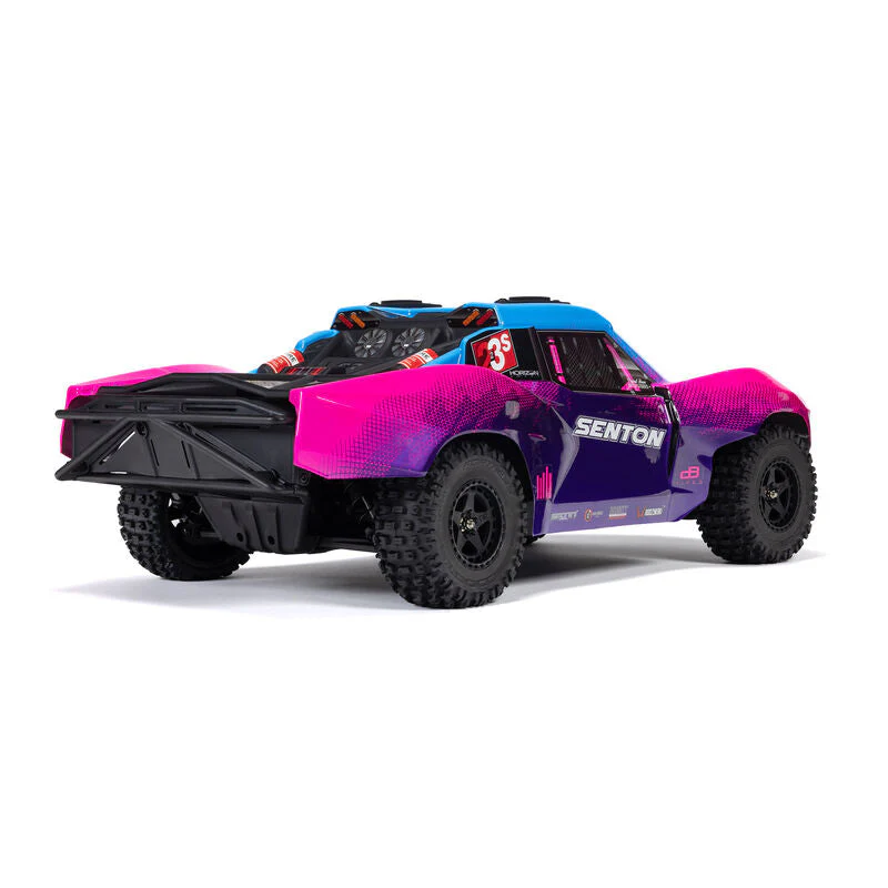 ARRMA 1/10 SENTON 223S DSC 4X4 RTR Brushless Short Course Truck - Blue - Image 3