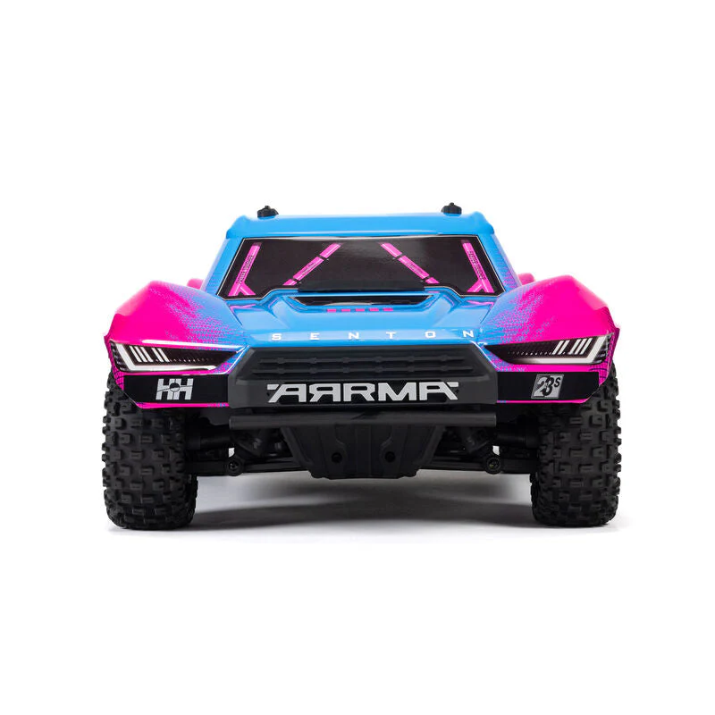 ARRMA 1/10 SENTON 223S DSC 4X4 RTR Brushless Short Course Truck - Blue - Image 4