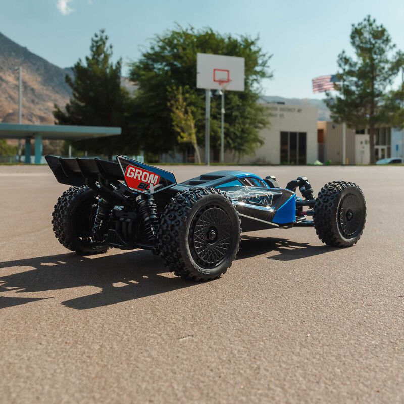 ARRMA 1/14 TYPHON GROM 223S DSC 4X4 RTR Brushless Buggy (Battery & Charger Included) - Blue - Image 10