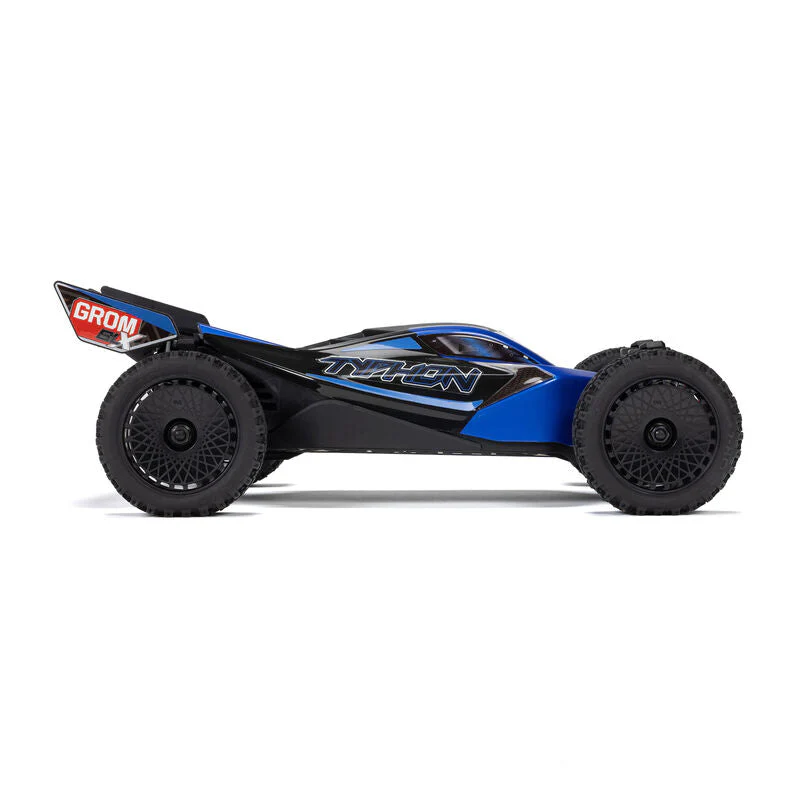ARRMA 1/14 TYPHON GROM 223S DSC 4X4 RTR Brushless Buggy (Battery & Charger Included) - Blue - Image 3