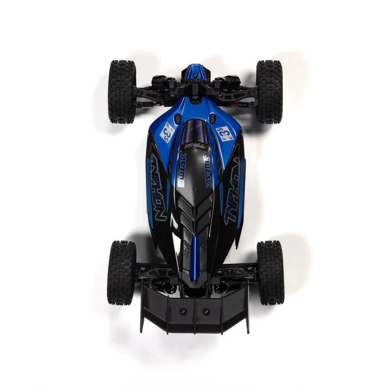 ARRMA 1/14 TYPHON GROM 223S DSC 4X4 RTR Brushless Buggy (Battery & Charger Included) - Blue - Image 6
