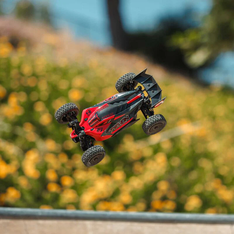 ARRMA 1/14 TYPHON GROM 223S DSC 4X4 RTR Brushless Buggy (Battery & Charger Included) - Red - Image 10