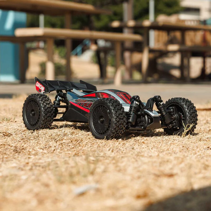 ARRMA 1/14 TYPHON GROM 223S DSC 4X4 RTR Brushless Buggy - Silver - Image 13