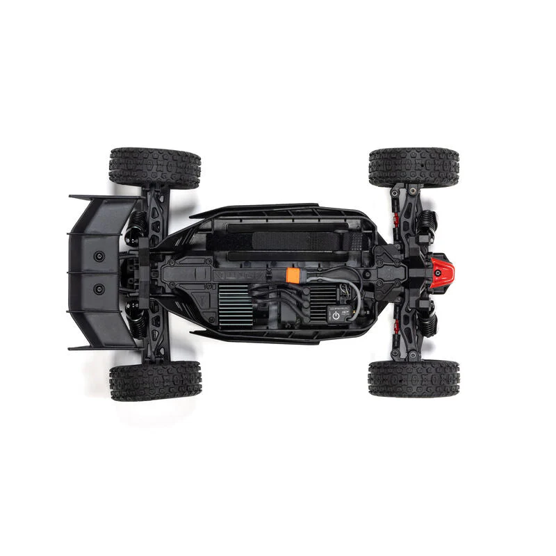 ARRMA 1/14 TYPHON GROM 223S DSC 4X4 RTR Brushless Buggy - Silver - Image 4