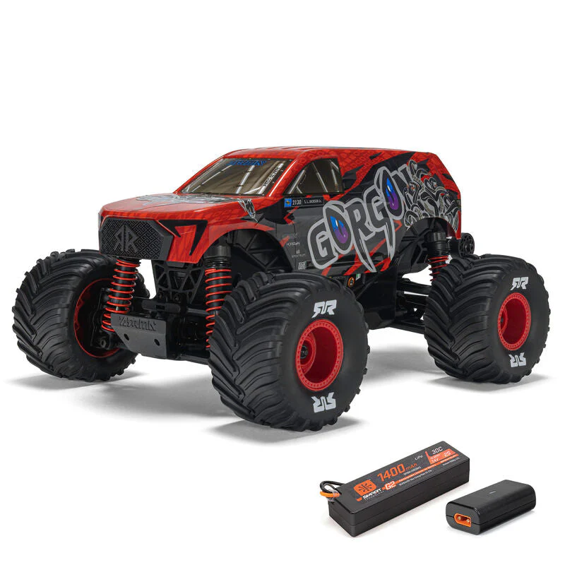 ARRMA 1/16 GORGON GROM 4X4 RTR Brushed Monster Truck (Battery & Charger Included) - Image 12