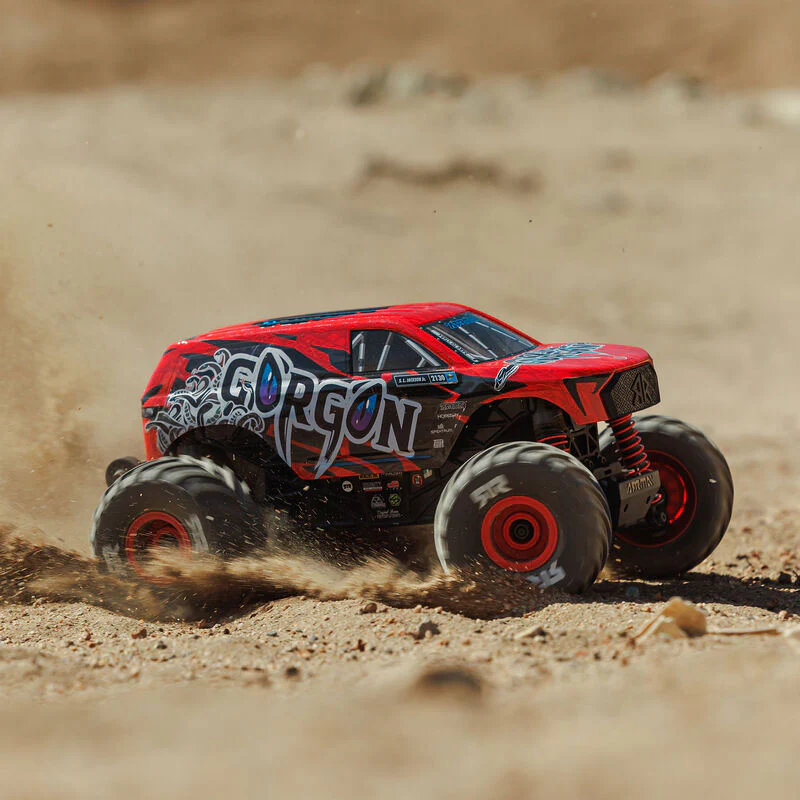 ARRMA 1/16 GORGON GROM 4X4 RTR Brushed Monster Truck (Battery & Charger Included) - Image 19