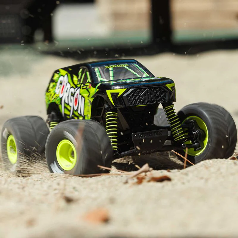 ARRMA 1/16 GORGON GROM 4X4 RTR Brushed Monster Truck (Battery & Charger Included) - Image 46