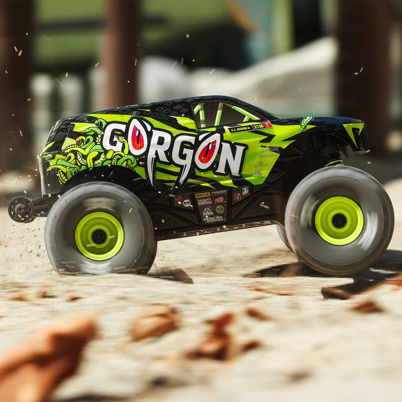ARRMA 1/16 GORGON GROM 4X4 RTR Brushed Monster Truck (Battery & Charger Included) - Image 48