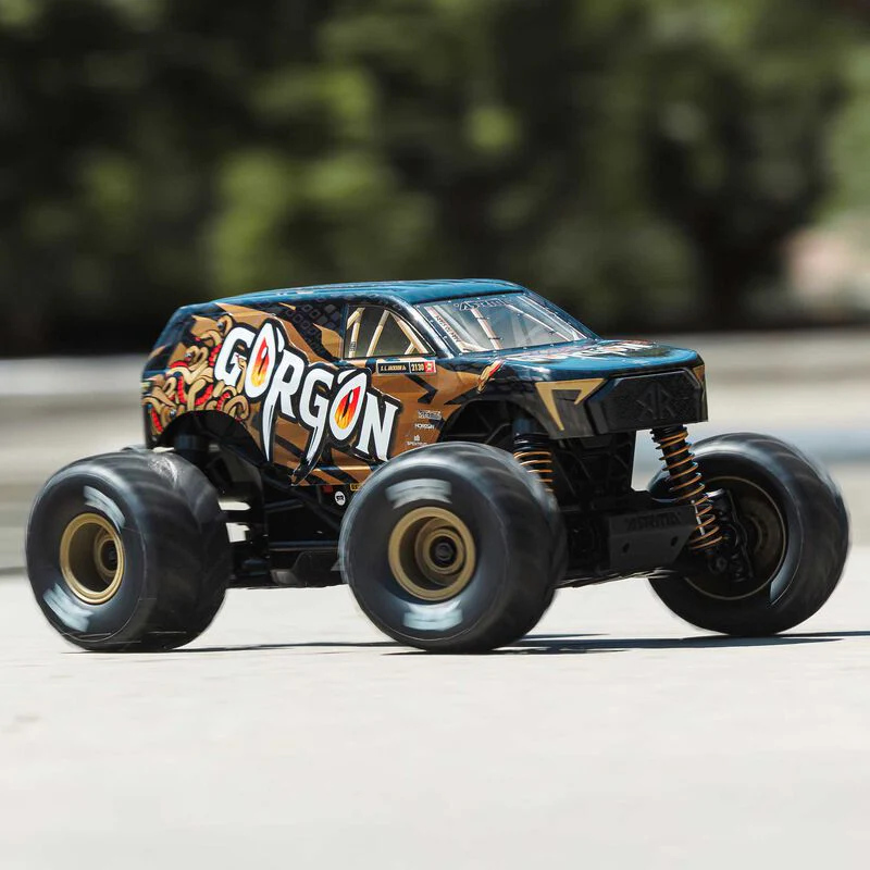 ARRMA 1/16 GORGON GROM 4X4 RTR Brushed Monster Truck (Battery & Charger Included) - Image 56