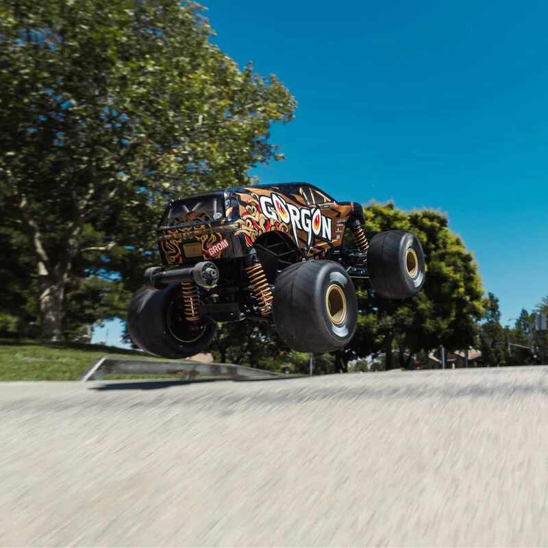 ARRMA 1/16 GORGON GROM 4X4 RTR Brushed Monster Truck (Battery & Charger Included) - Image 67