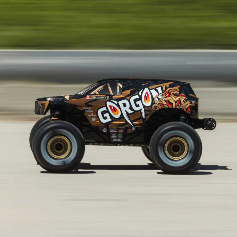 ARRMA 1/16 GORGON GROM 4X4 RTR Brushed Monster Truck (Battery & Charger Included) - Image 69