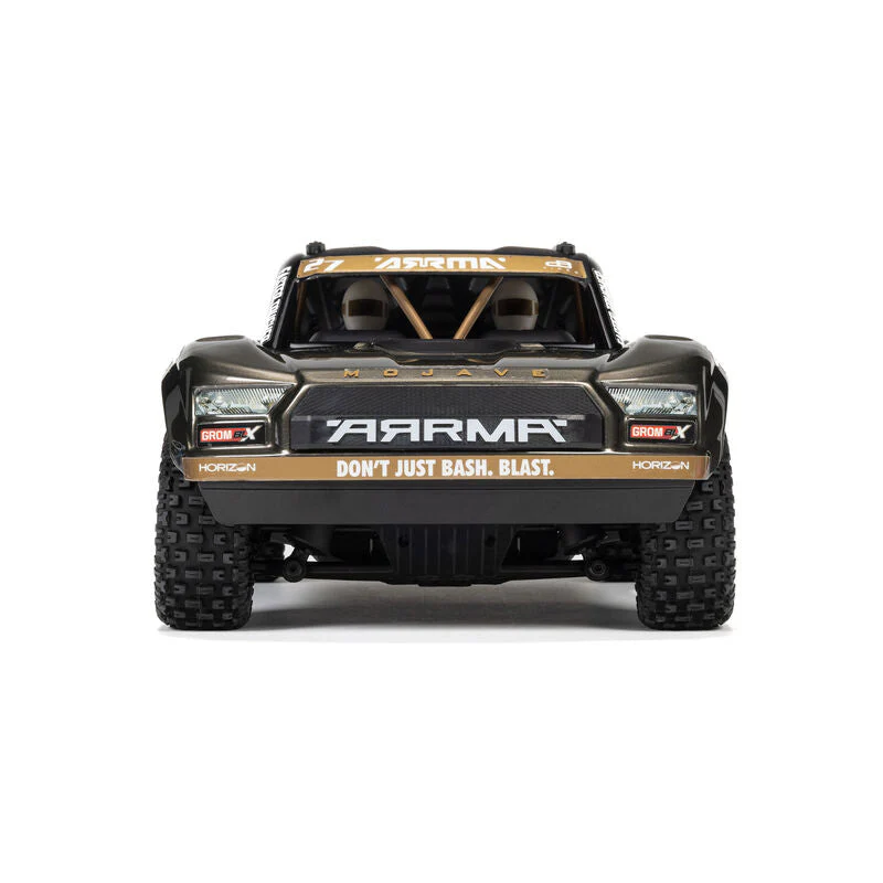 ARRMA 1/16 MOJAVE GROM 223S DSC 4X4 RTR Brushless Desert Truck - Black - Image 4
