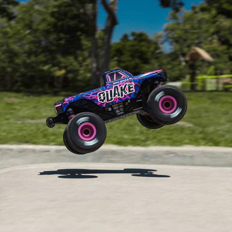ARRMA 1/16 QUAKE GROM 4X4 RTR Brushed Monster Truck (Battery & Charger Included) - Image 19