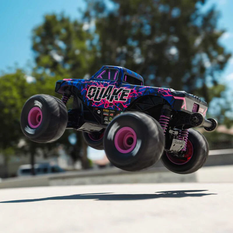 ARRMA 1/16 QUAKE GROM 4X4 RTR Brushed Monster Truck (Battery & Charger Included) - Image 22