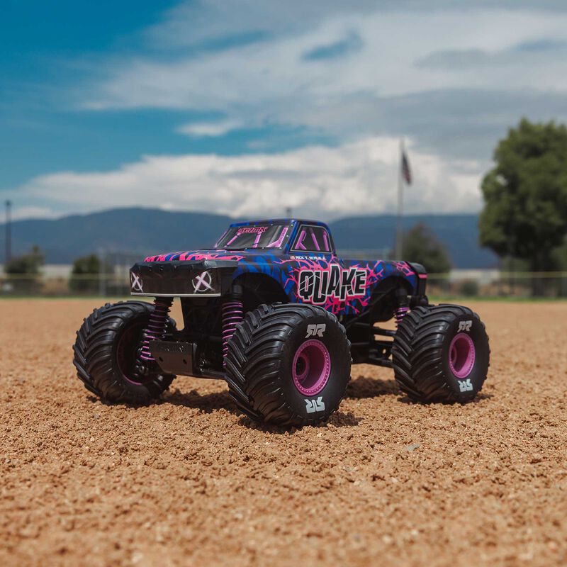 ARRMA 1/16 QUAKE GROM 4X4 RTR Brushed Monster Truck (Battery & Charger Included) - Image 25