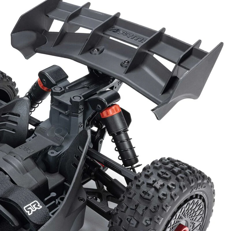 ARRMA 1/8 TYPHON MEGA 665 4X4 RTR Brushed Buggy - Red - Image 13