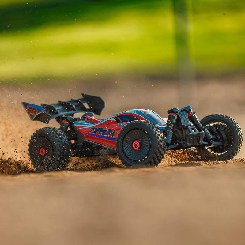 ARRMA 1/8 TYPHON MEGA 665 4X4 RTR Brushed Buggy - Red - Image 20