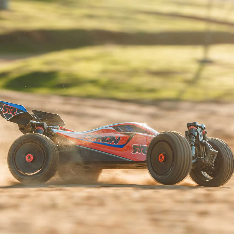 ARRMA 1/8 TYPHON MEGA 665 4X4 RTR Brushed Buggy - Red - Image 26