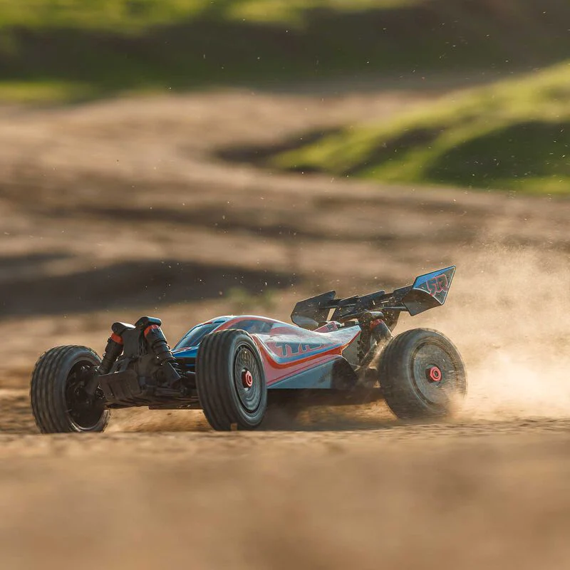 ARRMA 1/8 TYPHON MEGA 665 4X4 RTR Brushed Buggy - Red - Image 27