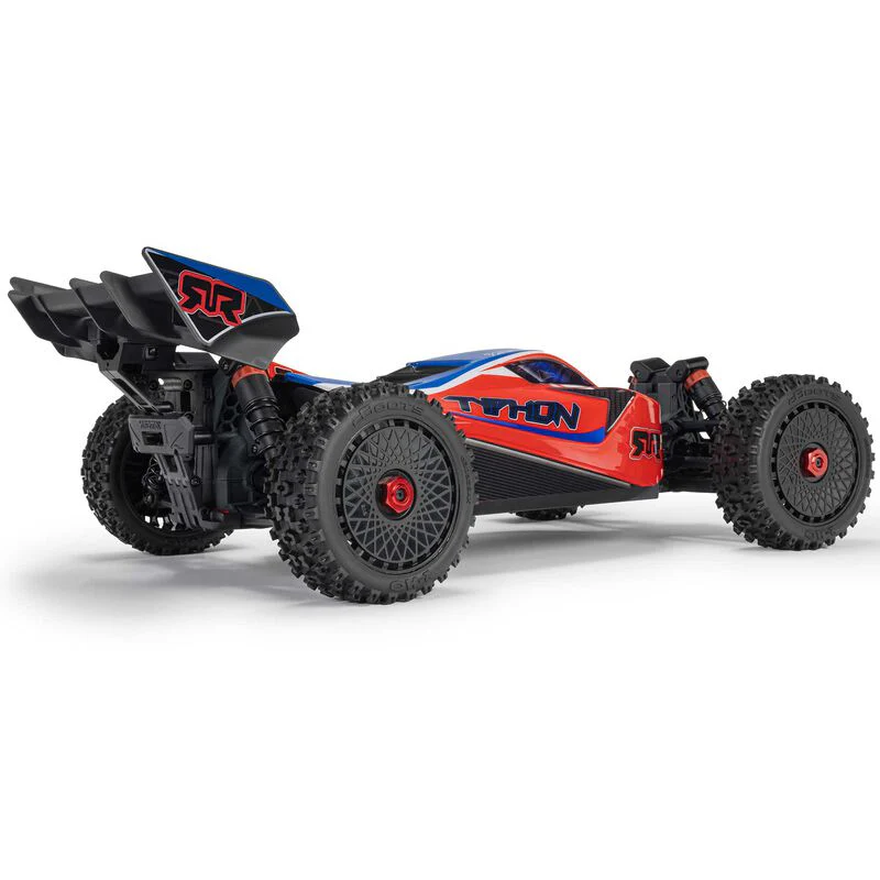 ARRMA 1/8 TYPHON MEGA 665 4X4 RTR Brushed Buggy - Red - Image 7