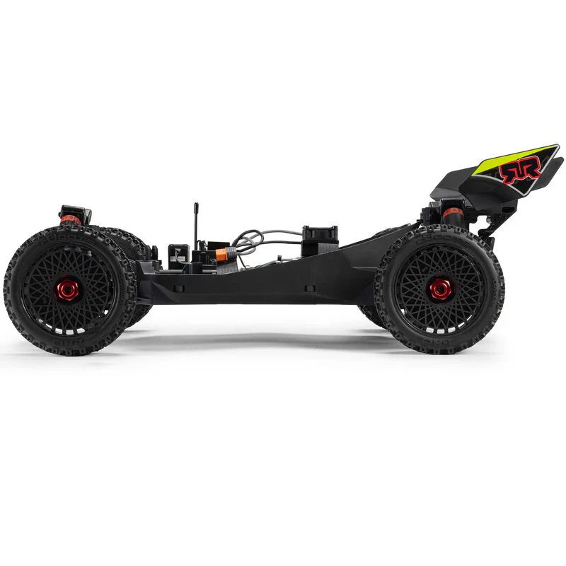 ARRMA 1/8 TYPHON MEGA 665 4X4 RTR Brushed Buggy - Red - Image 8