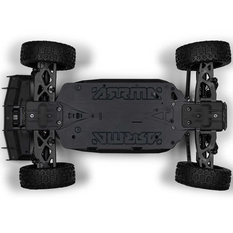 ARRMA 1/8 TYPHON MEGA 665 4X4 RTR Brushed Buggy - Yellow - Image 10