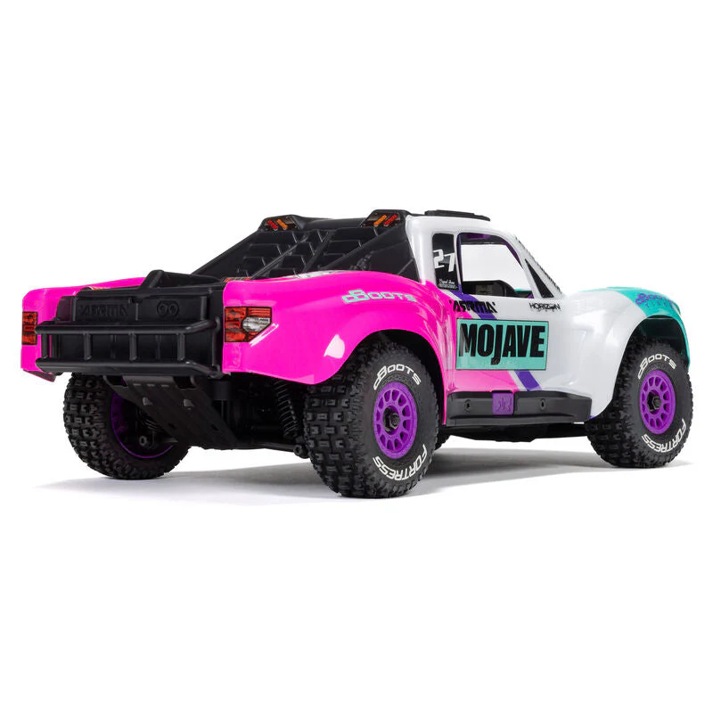 ARRMA MOJAVE GROM 223S BLX Brushless 4X4 Small Scale Desert Truck RTR with Battery & Charger - Teal - Image 10