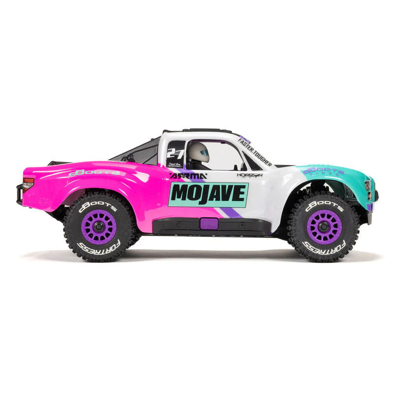 ARRMA MOJAVE GROM 223S BLX Brushless 4X4 Small Scale Desert Truck RTR with Battery & Charger - Teal - Image 9
