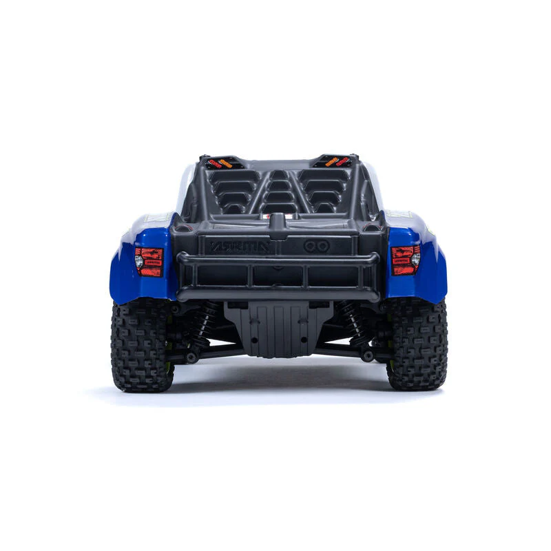 ARRMA MOJAVE GROM MEGA 380 Brushed 4X4 Small Scale Desert Truck RTR with Battery & Charger - Blue/White - Image 5