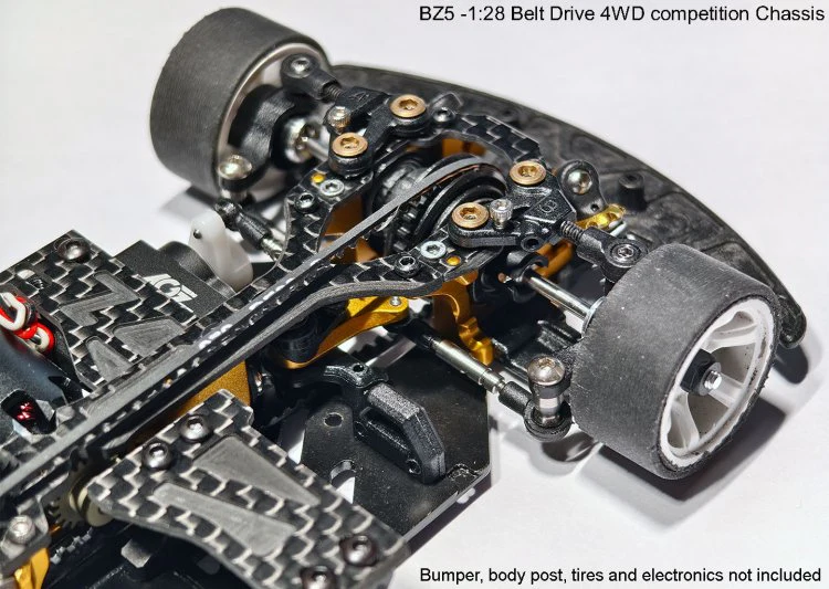 Atomic BZ5 Belt Drive 4WD Chassis Kit (No electronics) - Image 10