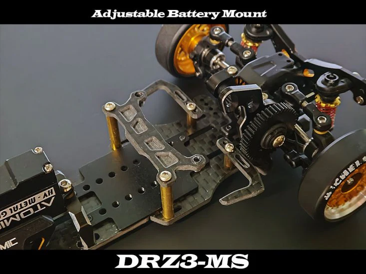 Atomic DRZ3 MS RWD Drift Chassis Kit (No Electronic) - Image 5