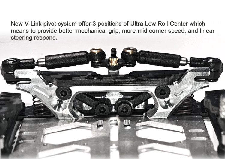 Atomic MRV 1:28 V-Link RWD Chassis Kit (No Electronic) - Image 8