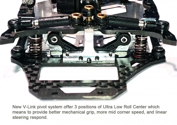 Atomic MRV 1:28 V-Link RWD Chassis Kit (No Electronic) - Image 9