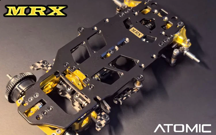 Atomic MRX 2WD LINKLESS PAN CAR KIT With AGFRC Aluminum Case 20T High Precision 3KG 0.052Sec MG 7g Micro Digital Servo - Image 8