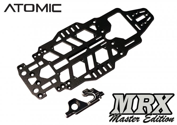 Atomic MRX Master Aluminim Chassis & Motor Mount (12 gram)