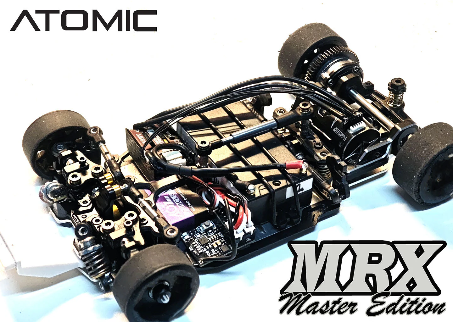 Atomic MRX Master Center Damper mount for 24mm battery - Image 2